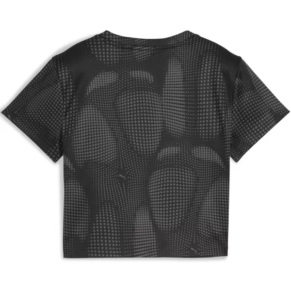  Dámske tričko PUMA DARE TO AOP BABY TEE 63214501 PUMA ČIERNA 