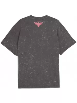 Tričko PUMA LAMELO STAR VISION GRAPHIC TEE 63243801 DUSIČNANY
