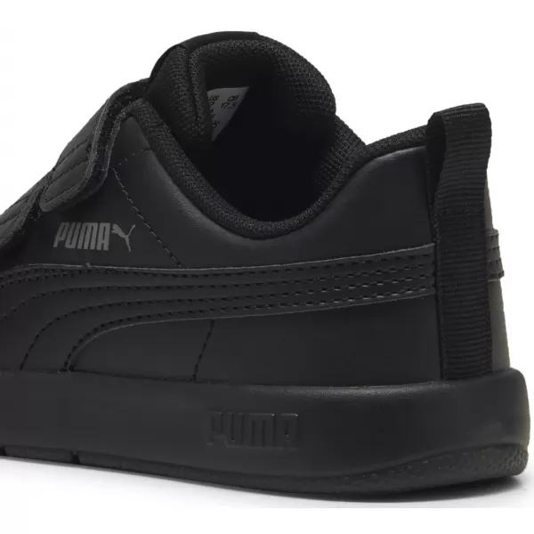  Detská obuv PUMA COURTFLEX V3 V PS 39764201 PUMA ČIERNA/ČIERNA/LIATINA 