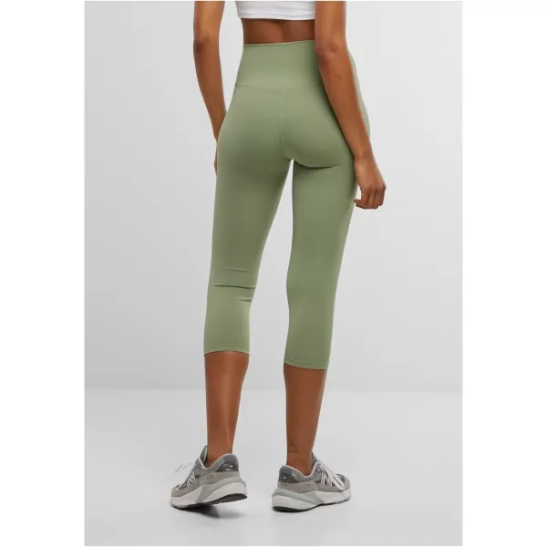  Dámske nohavice URBAN CLASSICS TB7808 ZELENÁ MATCHA 
