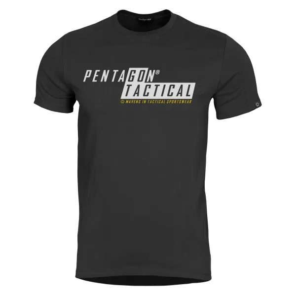  tričko PENTAGON AGERON GO TACTICAL K09012 ČIERNA 