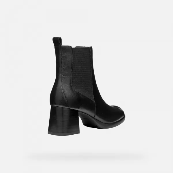  Dámske topánky GEOX WALK PLEASURE 55 G009736 ČIERNA 