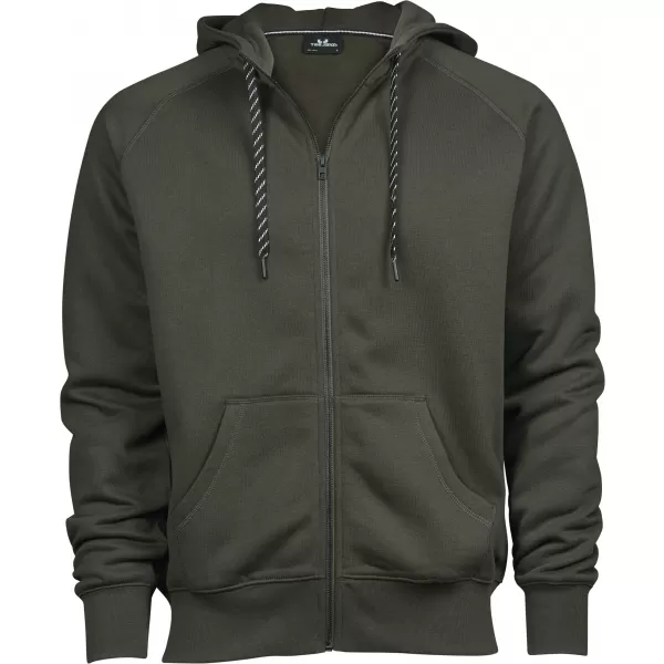  Pánska mikina TEE JAYS | TJ 5435 DEEP GREEN 