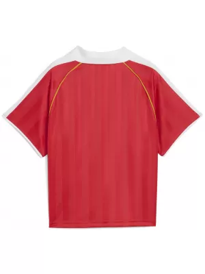 Dámsky dres PUMA T7 RELAXED FOOTBALL JERSEY 63215711 NAVŽDY ČERVENÁ