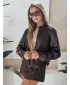 Dámska bunda DSTREET TY5220 HNEDÁ