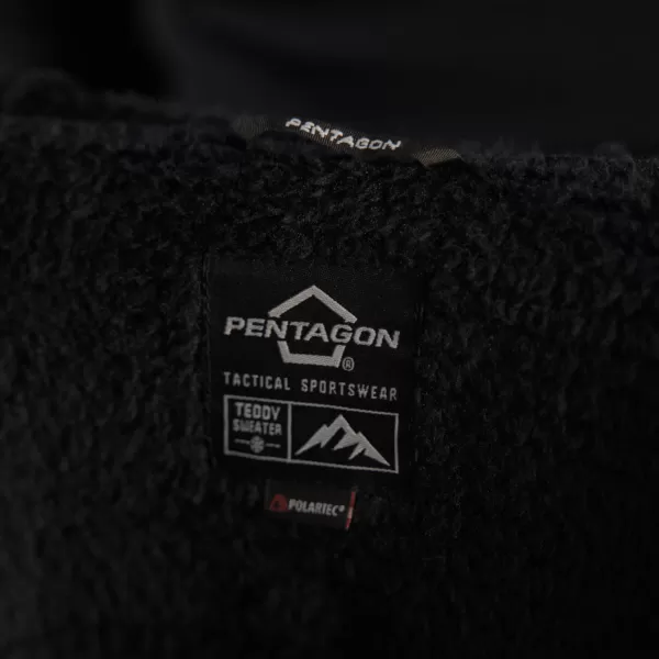  Mikina PENTAGON TEDDY POLARTEC ALPHA SWEATER K08062 ČIERNA 