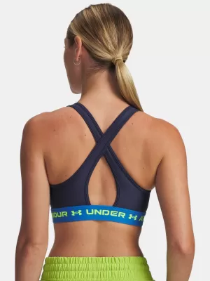 Dámska podprsenka UNDER ARMOUR CROSSBACK MID BRA 1361034-403 MODRÁ