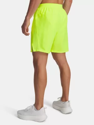 Pánske šortky UNDER ARMOUR UA LAUNCH 7 SHORTS JANTÁROVÁ
