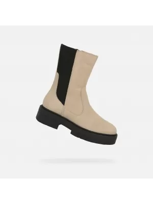 Dámske topánky GEOX SPHERICA EC7 G015004 BÉŽOVÁ