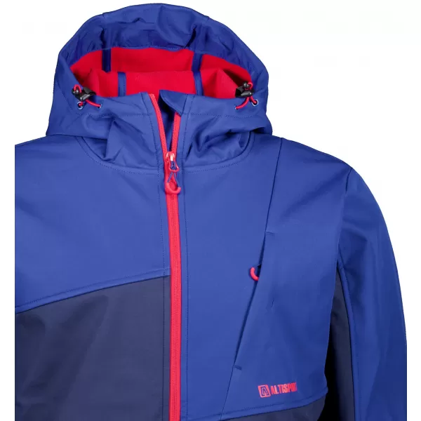  Pánska bunda so softshell ALTISPORT GAN MODRÝ 