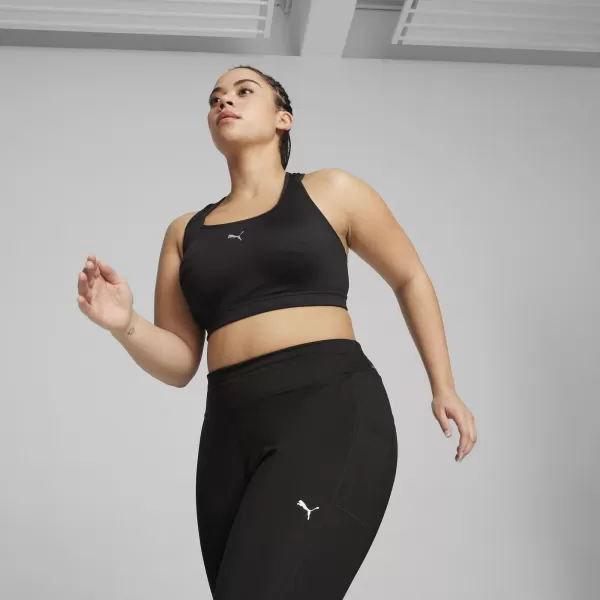  Dámska podprsenka PUMA 4KEEPS RUN BRA - MID 52495301 PUMA BLACK 