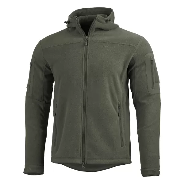  Pánska fleecová mikina PENTAGON HERCULES 2.0 FLEECE JACKET K08026 OLIVE GREEN 