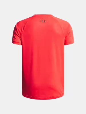 Chlapčenské tričko UNDER ARMOUR UA TECH 2.0 SS 1363284-714 ČERVENÁ