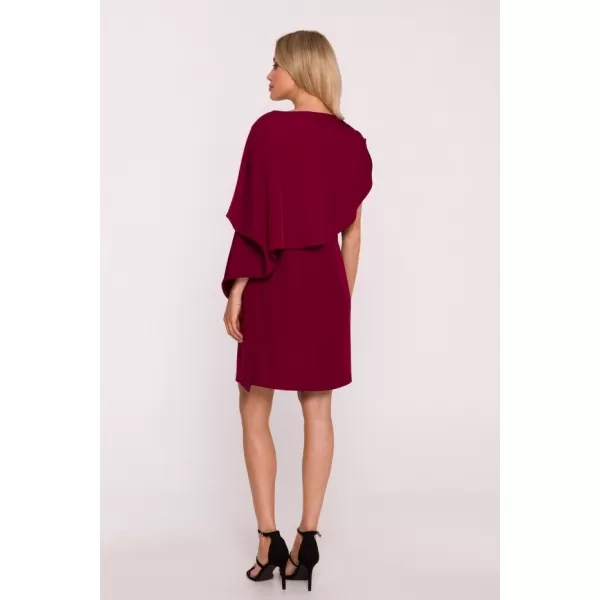 Šaty STYLOVE S423 GAŠTANOVÉ 