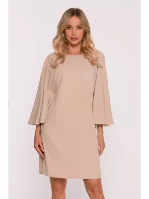 Šaty STYLOVE S426 BÉŽOVÁ
