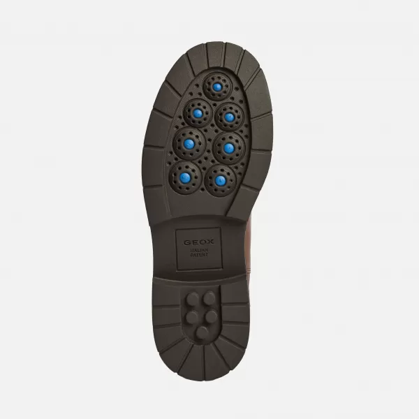  Dámske topánky GEOX SPHERICA EC7 G009694 HNEDÁ 