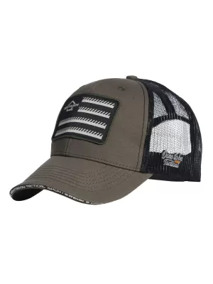 Čiapka PENTAGON WILLS TRUCKERS TWILL CAP K13055 HNEDÁ ŠEDÁ