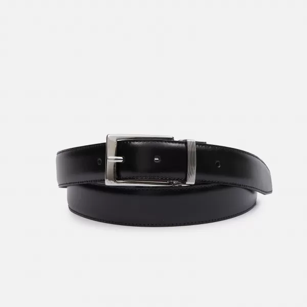  Pánsky opasok GEOX G003667 ČIERNA 