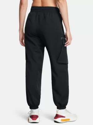 Dámske športové nohavice UNDER ARMOUR UNSTOPPABLE CARGO PANT 1386481-001 ČIERNA