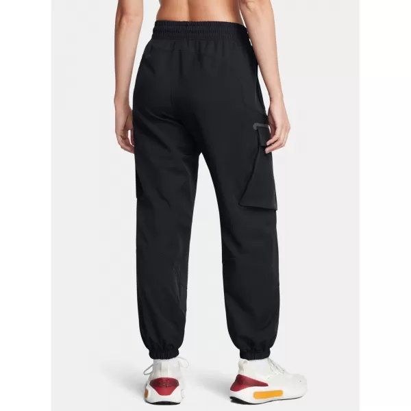  Dámske športové nohavice UNDER ARMOUR UNSTOPPABLE CARGO PANT 1386481-001 ČIERNA 