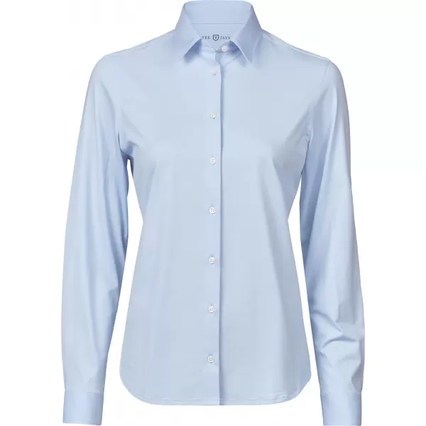  Dámska košeľa TEE JAYS | TJ 4031 LIGHT BLUE 