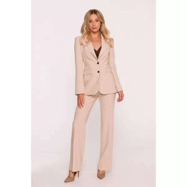 Dámska bunda STYLOVE S417 BÉŽOVÁ 