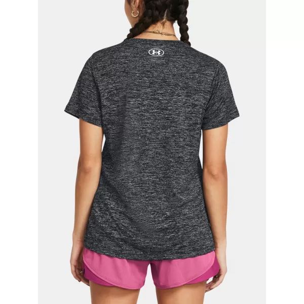  Dámske tričko UNDER ARMOUR TECH SSC- TWIST 1384230-001 ČIERNA 