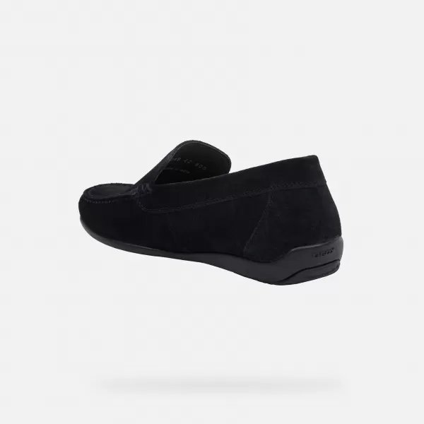  Pánske mokasíny GEOX ASCANIO G002709 TMAVO MODRÁ 