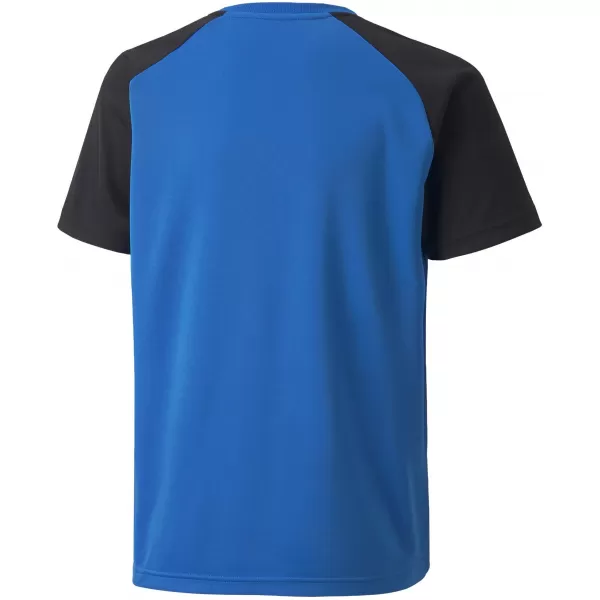  Detský dres PUMA TEAMPACER JERSEY JR 70492602 ELEKTRICKÁ MODRÁ / ČIERNA / BIELA 
