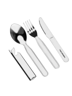 Príbory PENTAGON ARNE CAMPING UTENSILS D19004 STRIEBRO