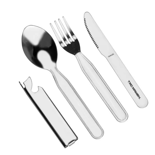  Príbory PENTAGON ARNE CAMPING UTENSILS D19004 STRIEBRO 