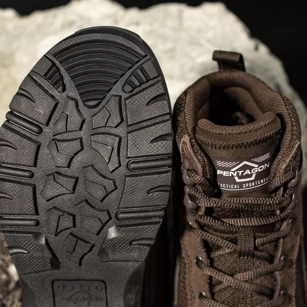  Čižmy PENTAGON SCORPION V2 NUBUCK 6 BOOTS K15049 TERRA HNEDÁ 