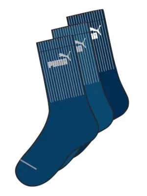 Pánske ponožky PUMA CREW SOCK 3P 88035503 NÁMORNÍCKY