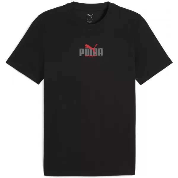  Tričko PUMA GRAPHIC PUMA BLACK 