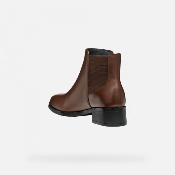  Dámske topánky GEOX CAMEXIA NP ABX G009579 HNEDÁ 