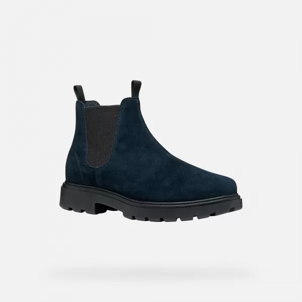  Pánske topánky GEOX SPHERICA EC7 G011182 TMAVO MODRÁ 