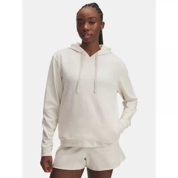  Dámska mikina UNDER ARMOUR UA RIVAL TERRY HOODIE 6005511-783 HNEDÁ 