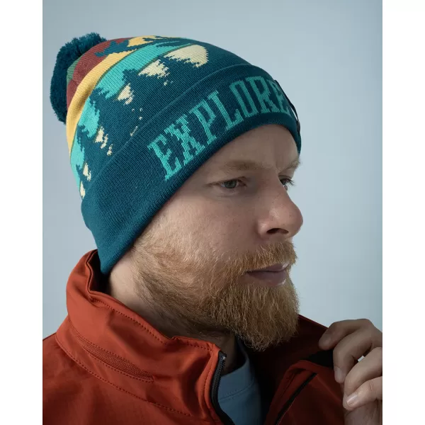  Čiapka PENTAGON SANCTUARY DEER KNIT BEANIE K13060 VIACFAREBNÝ 