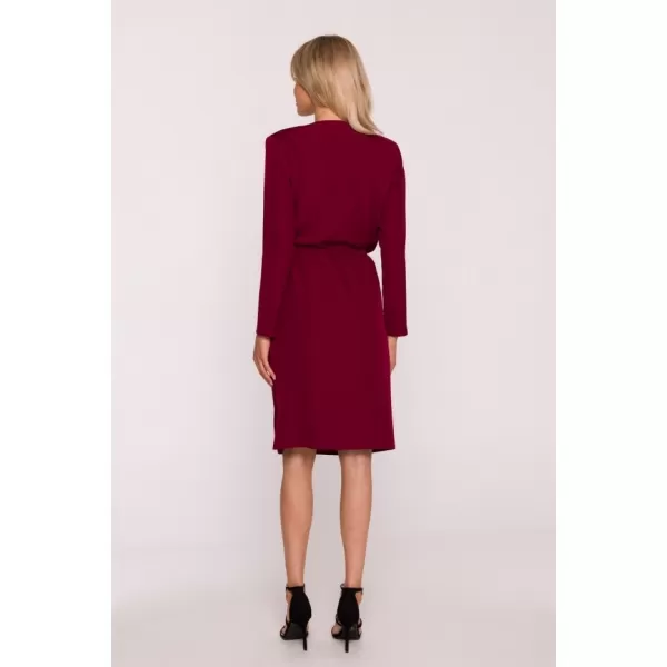  Šaty STYLOVE S428 GAŠTANOVÉ 