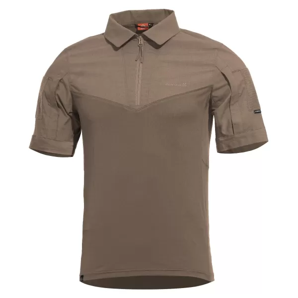  Pánske tričko s golierom PENTAGON RANGER SHORT ARM SHIRT K02013 KOJOT 