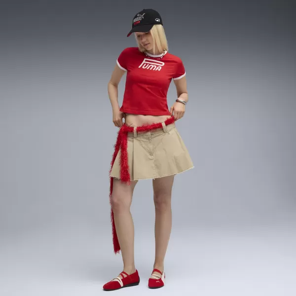  Dámske tričko PUMA FUTURE NAVŽDY ČERVENÁ 