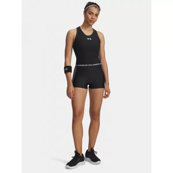  Dámske šortky UNDER ARMOUR UA HG RIB SHORTY 6004852-001 ČIERNA 
