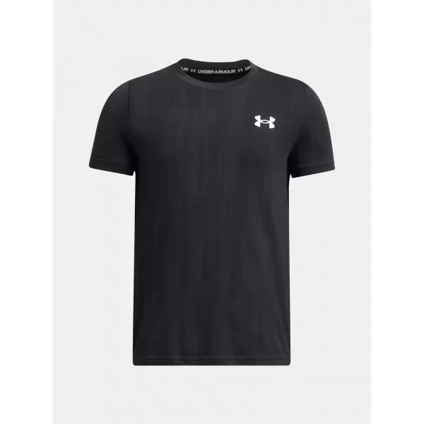  Chlapčenské tričko UNDER ARMOUR VANISH SEAMLESS SS 1388130-001 ČIERNA 