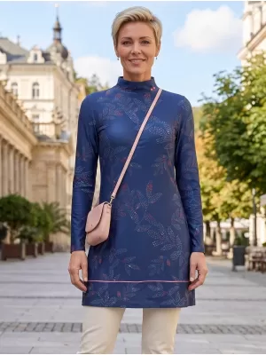 Dámsky rolák ALTISPORT GWENITH TMAVO MODRÁ