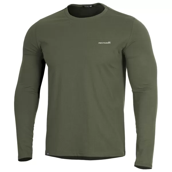  tričko PENTAGON AGERON 2.0 LONG ARM SHIRT K09029 OLIVOVO ZELENÁ 