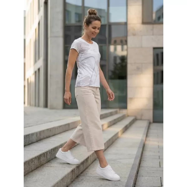  Dámska voľnočasová košeľa premium ALTISPORT VOJ/ALW120TR06 SVETLO ŠEDÁ 