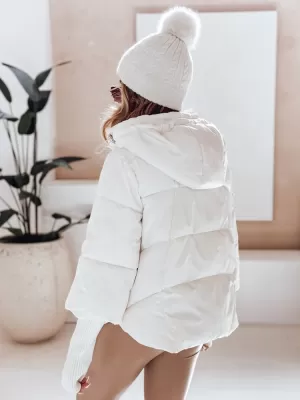 Dámska bunda DSTREET TY5036 BIELA