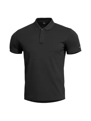 Pánske tričko s golierom PENTAGON PATROL POLO SHIRT D09101 01 D09101 ČIERNA