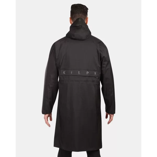  Pánsky pršiplášť KILPI TEAM RAINCOAT-U ZU0105KI ČIERNA 