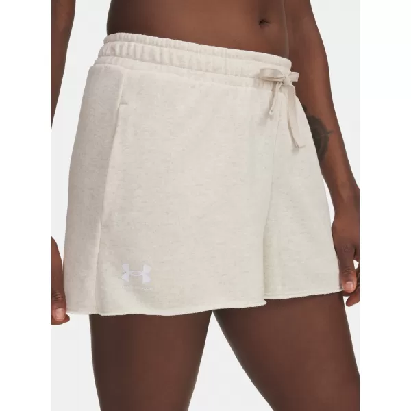  Dámske šortky UNDER ARMOUR UA RIVAL TERRY SHORT 1389657-783 HNEDÁ 